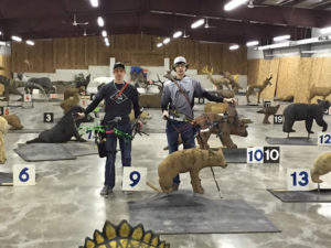 Team Manitoba at 2016 Canadian Indoor 3D Championships: Brodie and Tyler Wilson
